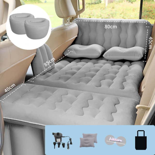 Saltea auto gonflabila premium pentru masina Travel Bed 90 x — Confort și Siguranță la Drum
