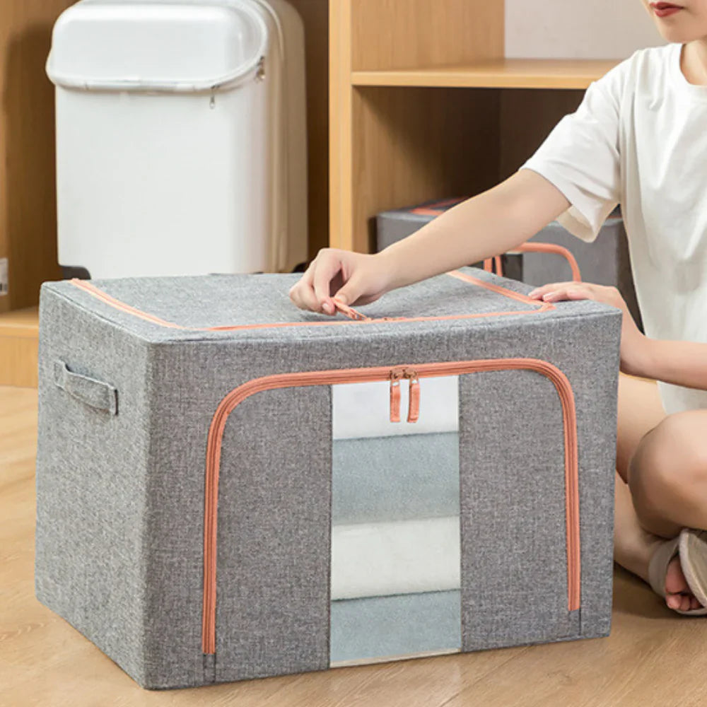 Cutie de depozitare pliabila 66 sau 100L — Confort Practic Pentru Casa Ta