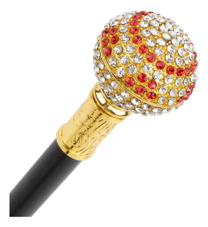 Baston de mers la moda elegant cu cap decorativ din — Mai Mult Confort Oriunde