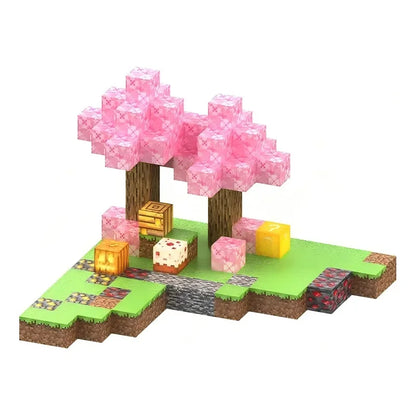 Blocuri magnetice de constructie 3D 2.5 cm — Util Pentru Familie și Copii