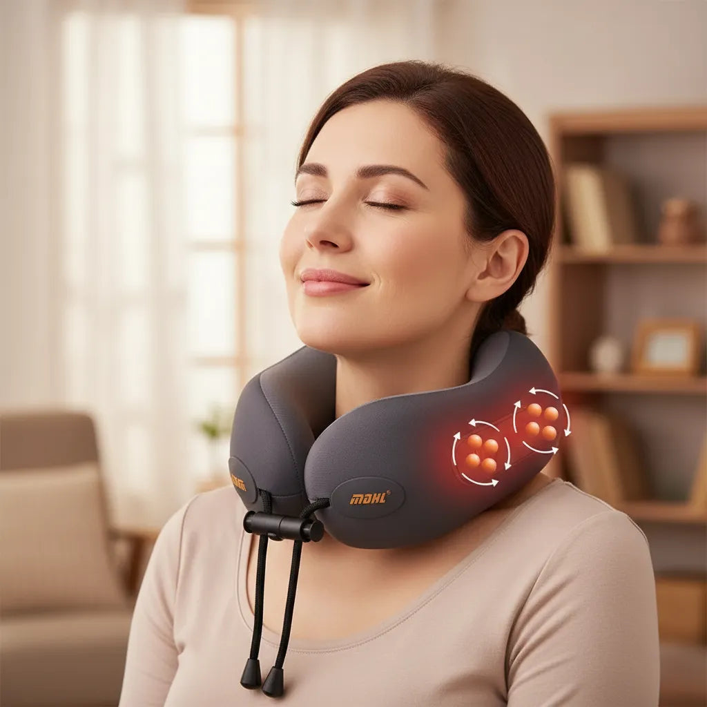 Perna masaj cervical inteligenta MDHL MD-9838 — Confort Personal Zi de Zi