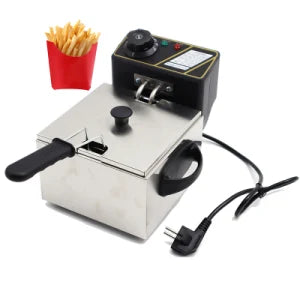 Friteuza electrica Hoffmans de 6 litri sau 12 litri 2500W/5000W — Mai Mult Confort în Bucătărie