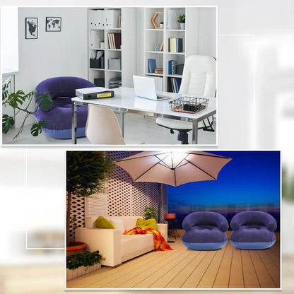 Fotoliu Gonflabil Interior/Exterior 91 x 91 cm — Mai Mult Confort Oriunde