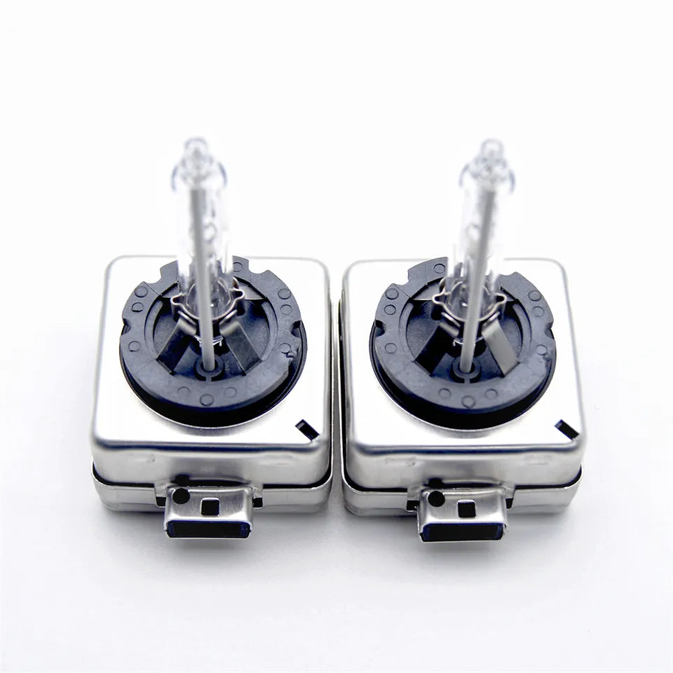 Set 2 becuri xenon D3S 6000K 35W SuperVision +200% — Confort și Siguranță la Drum