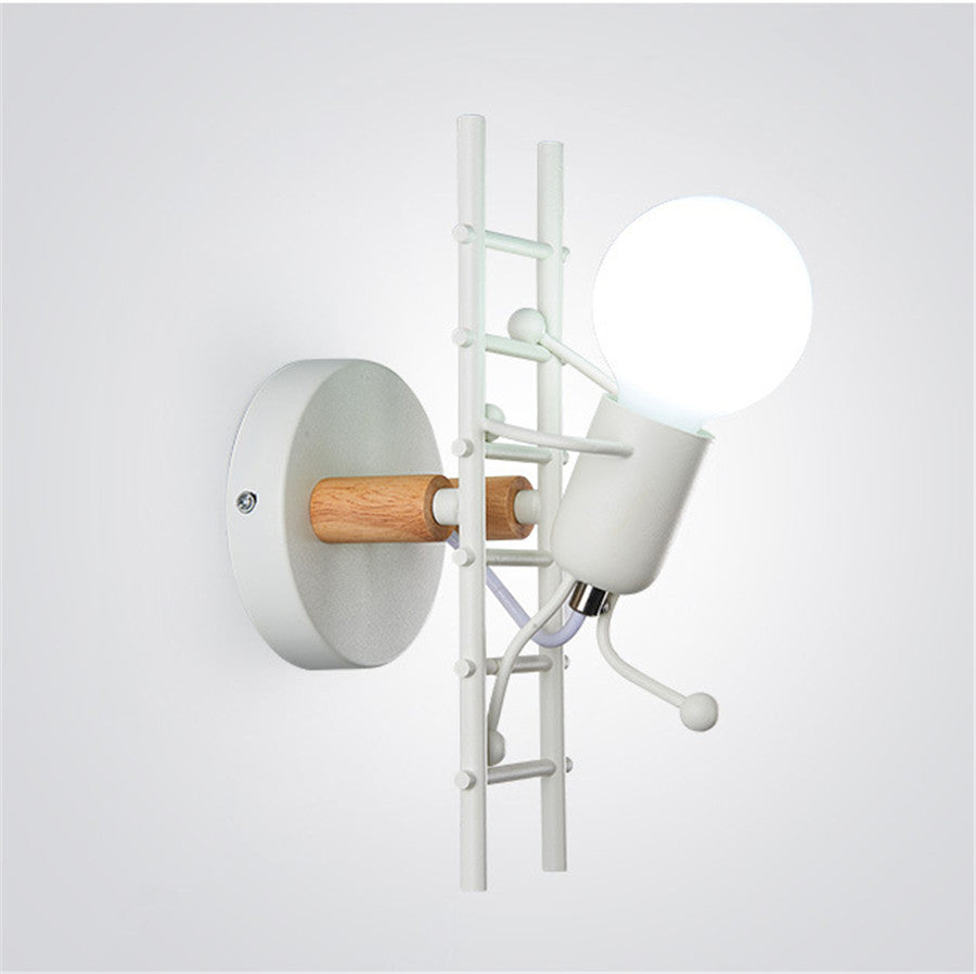 Lampa metalica retro industriala tip humanoid — Ambient Modern Pentru Acasă
