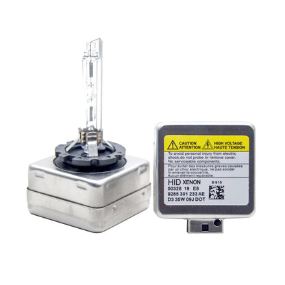 Set 2 becuri xenon D3S 6000K 35W SuperVision +200% — Confort și Siguranță la Drum