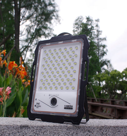 Proiector LED cu panou solar si camera WiFi 100W-300W 82-236 — Ambient Modern Pentru Acasă