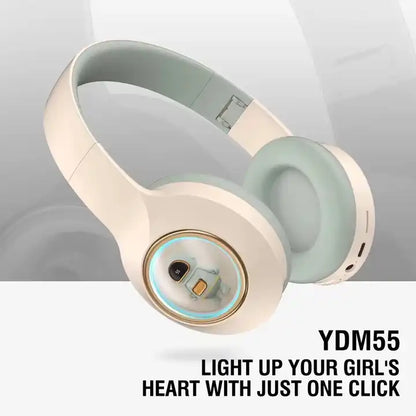 Casti wireless YDM55 iluminate LED — Utilitate Smart Zi de Zi