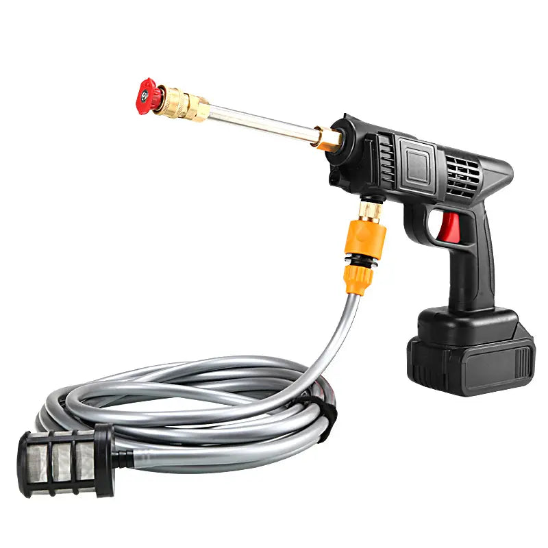 Aparat de Spălat cu Presiune Portabil 48V, 2 Acumulatori, 25 Bari, 8L/min, A-143-2