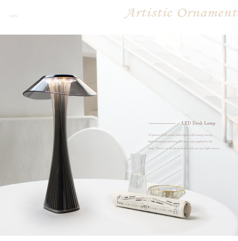Lampa de masa LED cu touch incarcare USB — Ambient Modern Pentru Acasă