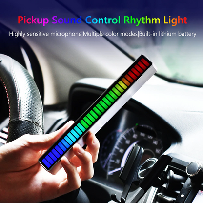 Lumina de ritm LED Bar RGB cu lumini ambientale si — Utilitate Smart Zi de Zi