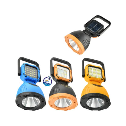 Lanterna portabila multifunctionala cu incarcare solara si reincarcabila prin USB — Ambient