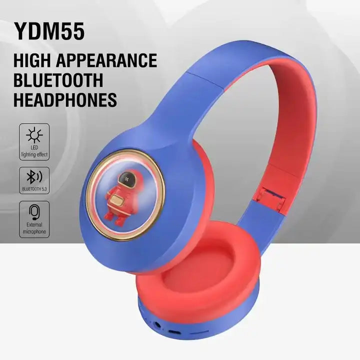 Casti wireless YDM55 iluminate LED — Utilitate Smart Zi de Zi