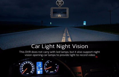 Camera auto DVR 1080P Full HD display 3 inch — Control și Siguranță Zi de Zi