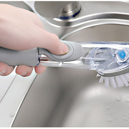 Perie vase cu maner si rezervor pentru detergent — Mai Mult Confort în Bucătărie