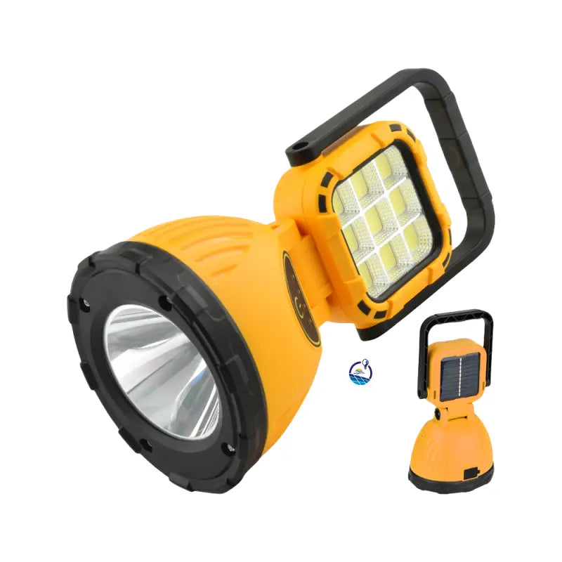 Lanterna portabila multifunctionala cu incarcare solara si reincarcabila prin USB — Ambient