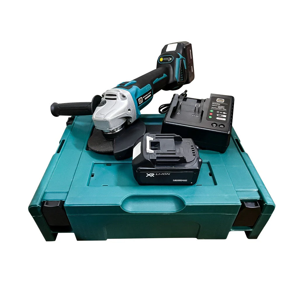 Polizor unghiular Flex Profesional fara fir cu 2 acumulatori 48V