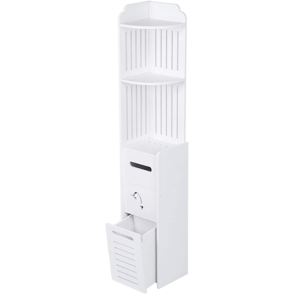 Dulap vertical pentru baie 2 sertare 120 x 20 x — Confort Practic Pentru Casa Ta
