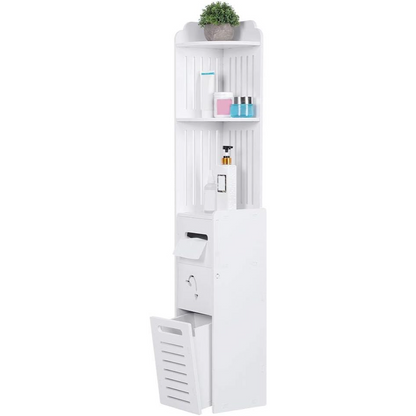 Dulap vertical pentru baie 2 sertare 120 x 20 x — Confort Practic Pentru Casa Ta