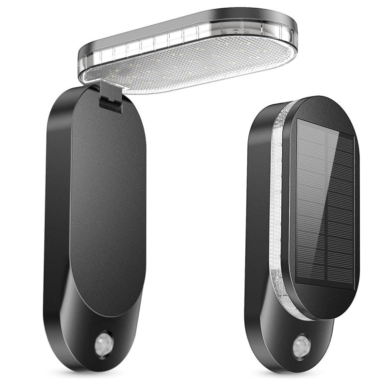 Lampă Solară LED Pliabilă cu Senzor de Mișcare, 600LM, IP65, pentru Perete, Alei și Curte, CLS-IL004