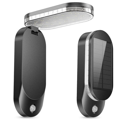 Lampă Solară LED Pliabilă cu Senzor de Mișcare, 600LM, IP65, pentru Perete, Alei și Curte, CLS-IL004