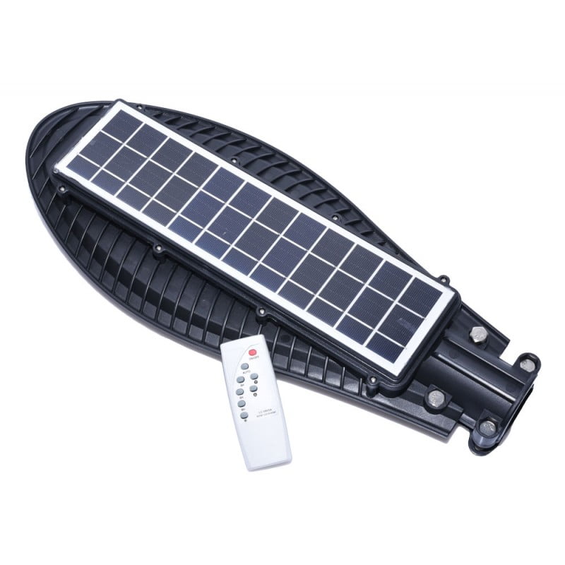 Lampă Solară 100W cu Senzor de Mișcare și Telecomandă, IP65, Q-18D032