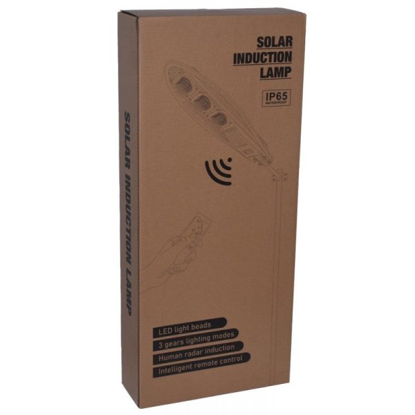 Lampă Solară 150W cu Senzor de Mișcare și Telecomandă, IP65, Q-18D033