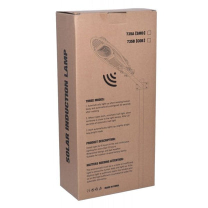 Lampă Solară 50W cu Senzor de Mișcare și Telecomandă, IP65, Q-18D031