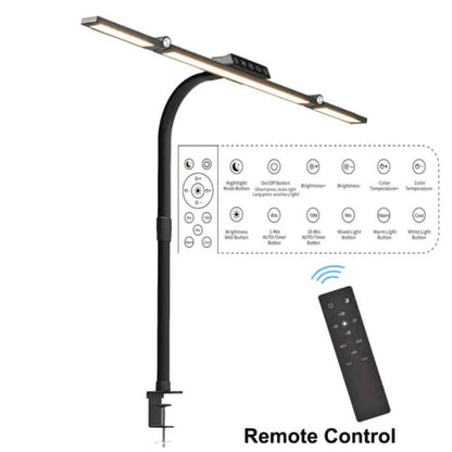 Lampă LED Premium pentru Birou, 24W, Lumină Reglabilă, Touch + Telecomandă, CLS-IL055