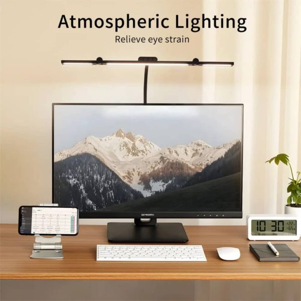 Lampă LED Premium pentru Birou, 24W, Lumină Reglabilă, Touch + Telecomandă, CLS-IL055