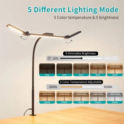Lampă LED Premium pentru Birou, 24W, Lumină Reglabilă, Touch + Telecomandă, CLS-IL055