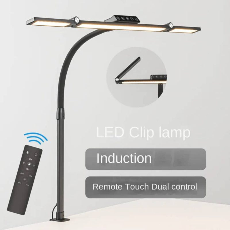 Lampă LED Premium pentru Birou, 24W, Lumină Reglabilă, Touch + Telecomandă, CLS-IL055