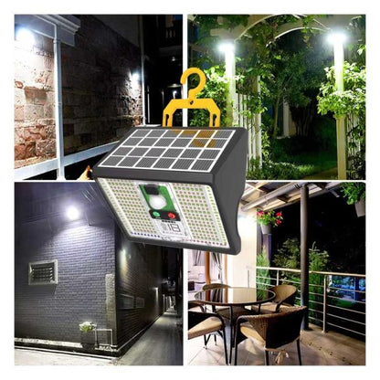 Lampă Solară LED Premium cu Senzor, Telecomandă, Magnet și Cârlig, CLS-IL056