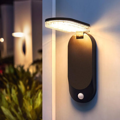 Lampă Solară LED Pliabilă cu Senzor de Mișcare, 600LM, IP65, pentru Perete, Alei și Curte, CLS-IL004