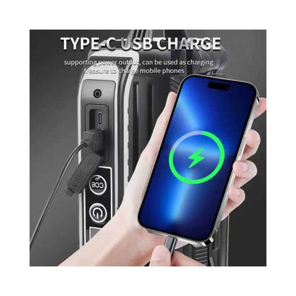 Lanternă LED Multifuncțională Premium 3 în 1, 2500LM, USB-C, Powerbank, CLS-IL053