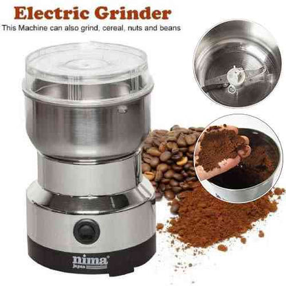 Râșniță Electrică pentru Cafea și Condimente Nima NM-8300 din Inox, A-169-12
