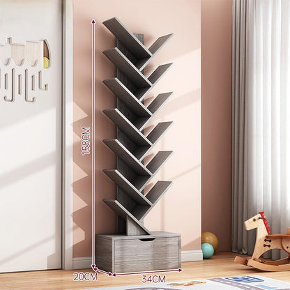 Raft depozitare carti in forma de copac 40 59 sau — Confort Practic Pentru Casa Ta