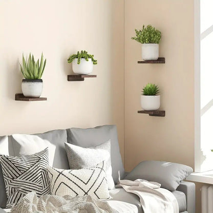 Set 4 polite pentru ghivece sau obiecte decorative — Confort Practic Pentru Casa Ta