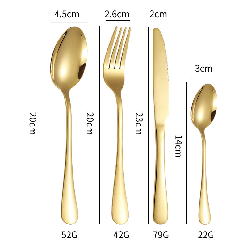 Set Tacâmuri 24 Piese din Oțel Inoxidabil cu Suport Elegant Argintiu, A-131-8