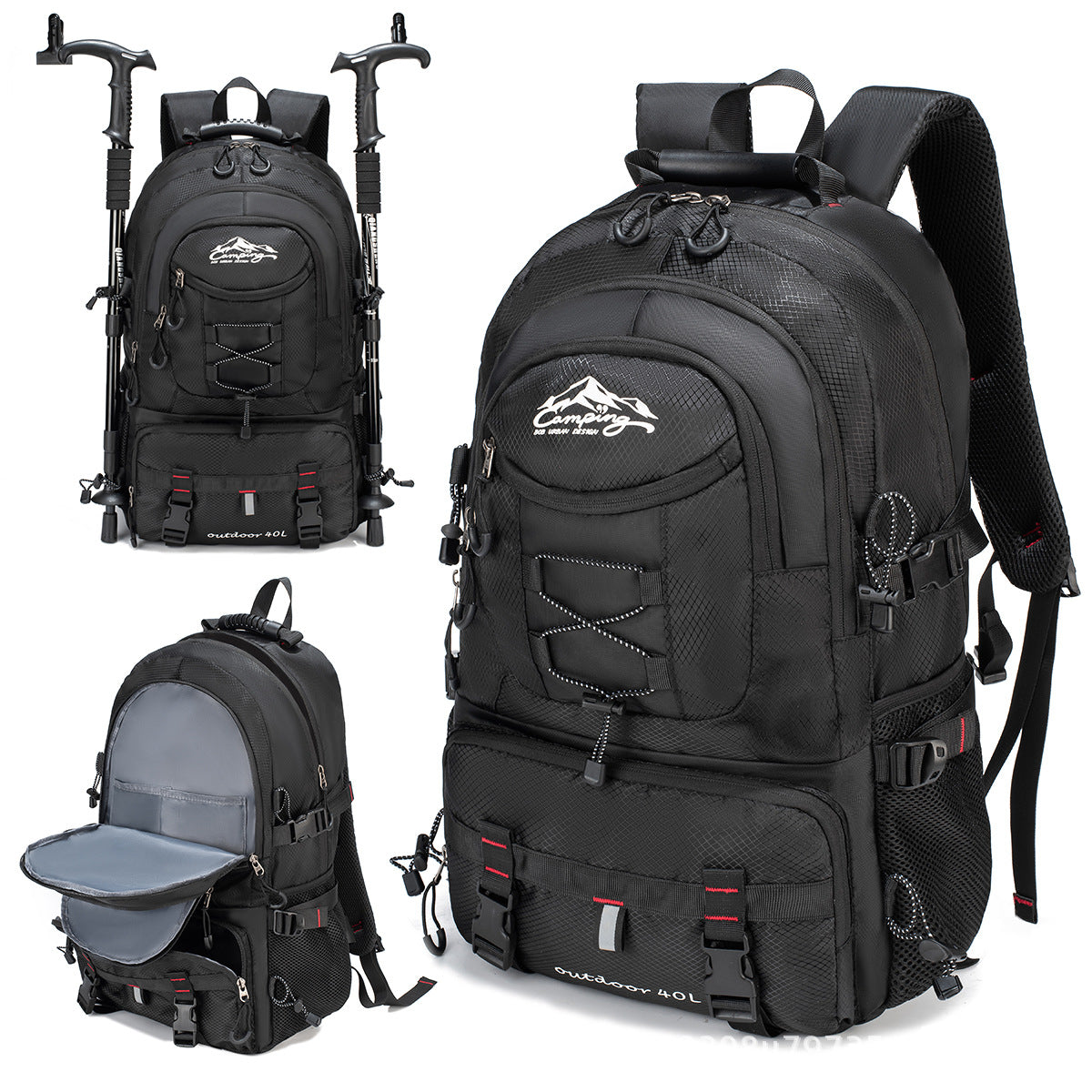 Rucsac drumetie impermeabil 40L — Mai Mult Confort Oriunde