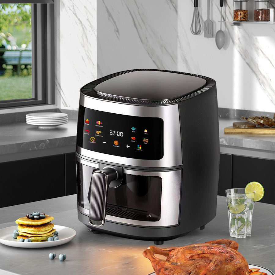 Friteuza cu aer cald Air Fryer 10L 2400 W — Mai Mult Confort în Bucătărie
