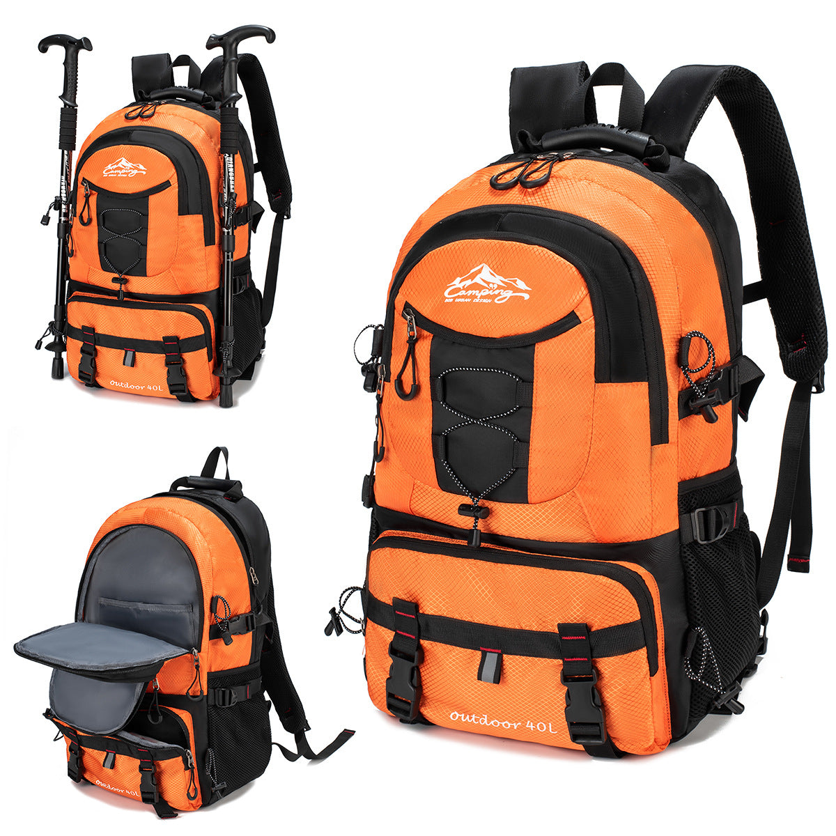 Rucsac drumetie impermeabil 40L — Mai Mult Confort Oriunde