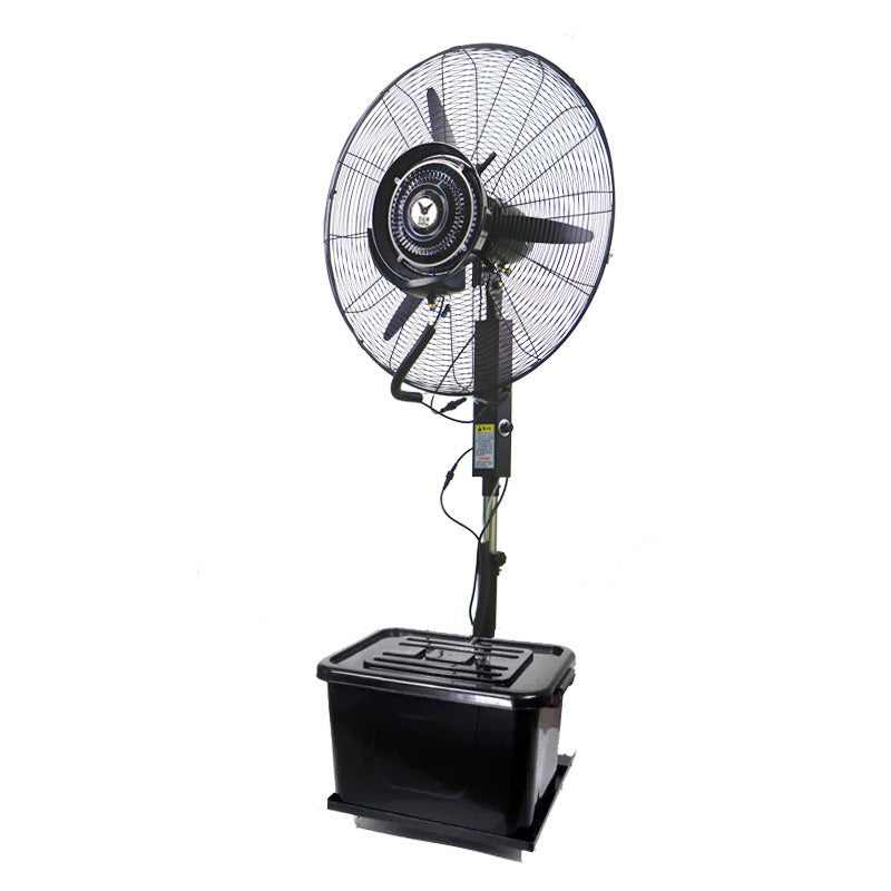 Ventilator industrial cu rezervor apa 40 litri diametru 55cm putere — Mai Mult Confort în