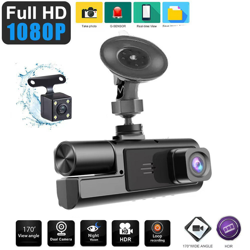 Camera auto tripla FullHD — Control și Siguranță Zi de Zi
