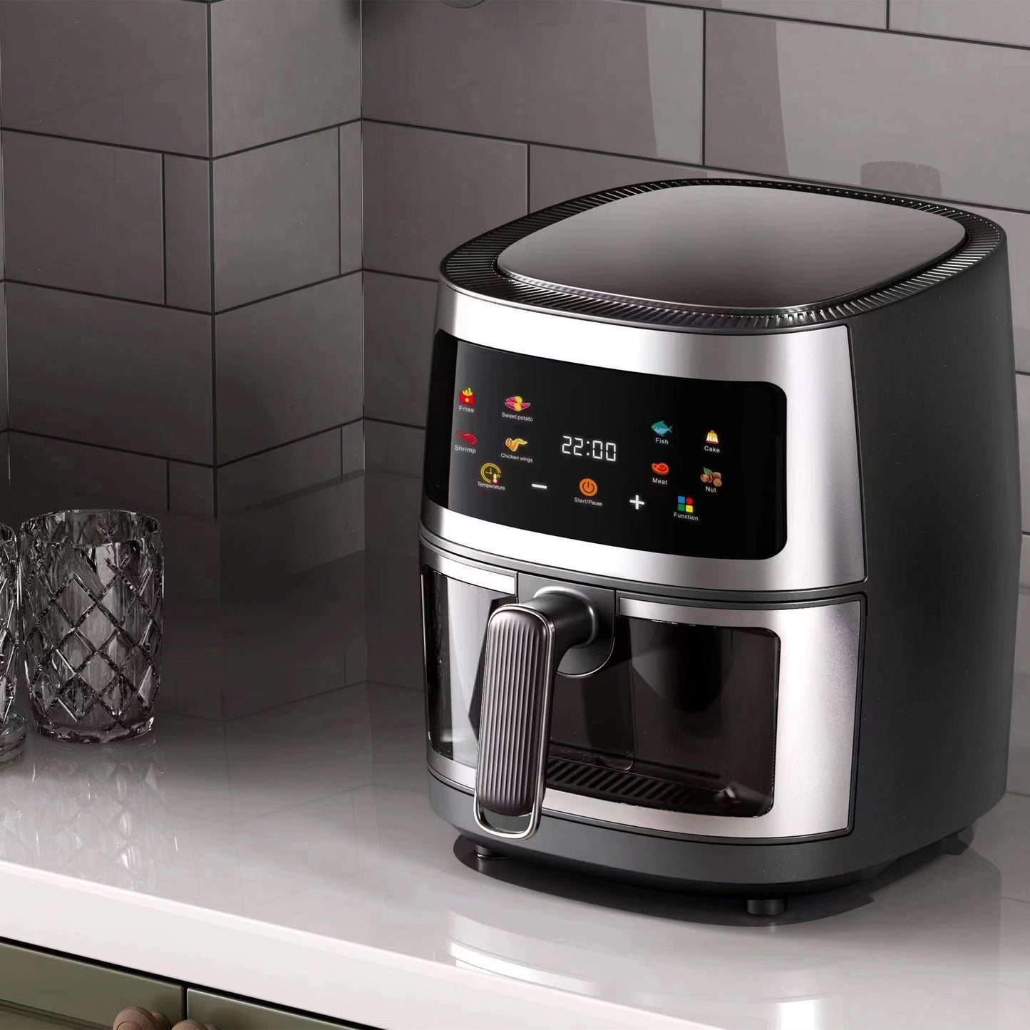 Friteuza cu aer cald Air Fryer 10L 2400 W — Mai Mult Confort în Bucătărie