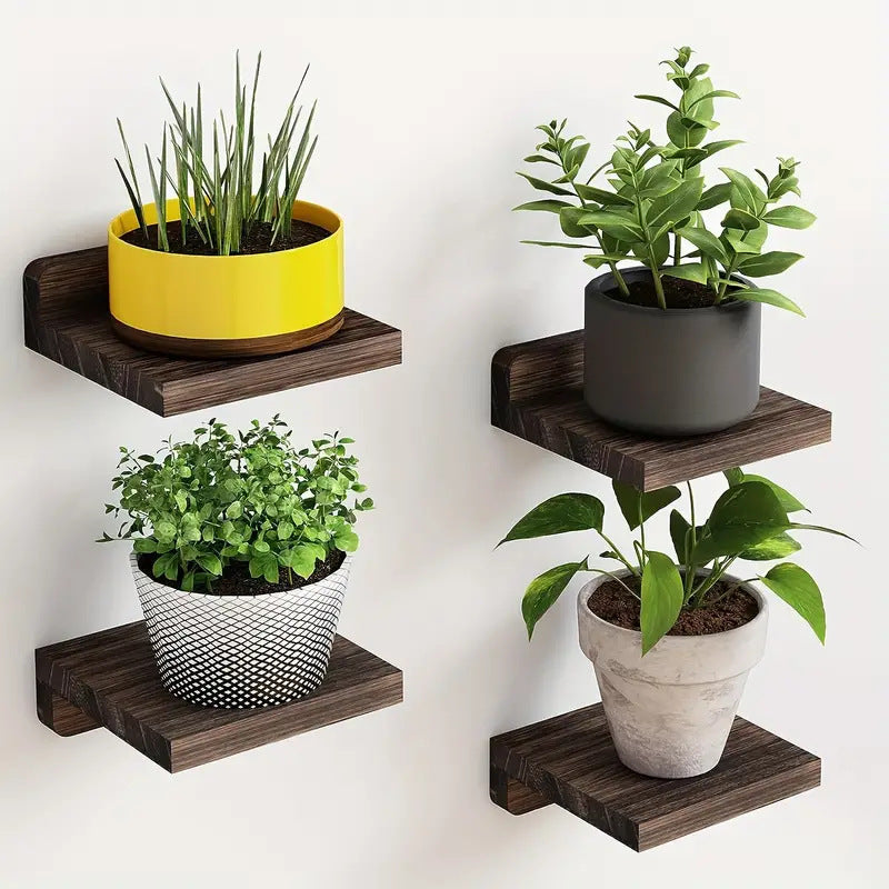 Set 4 polite pentru ghivece sau obiecte decorative — Confort Practic Pentru Casa Ta