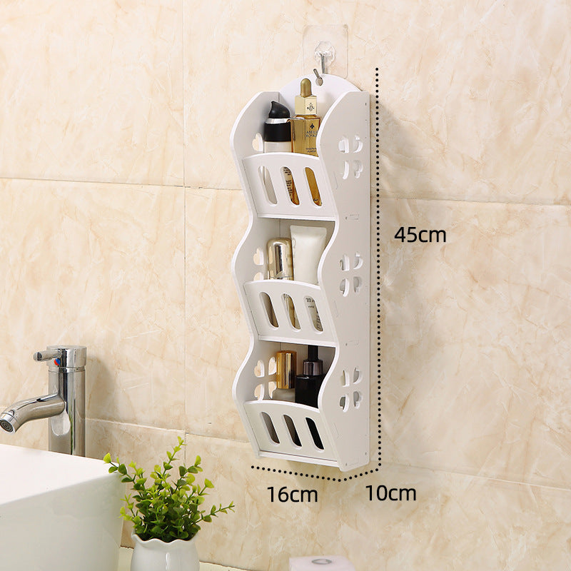 Etajera din PVC cu 3 rafturi — Confort Practic Pentru Casa Ta