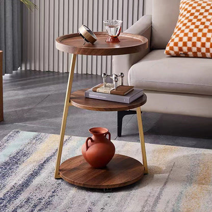 RESIGILAT - Masuta de cafea pentru living cu 3 polite — Confort Practic Pentru Casa Ta