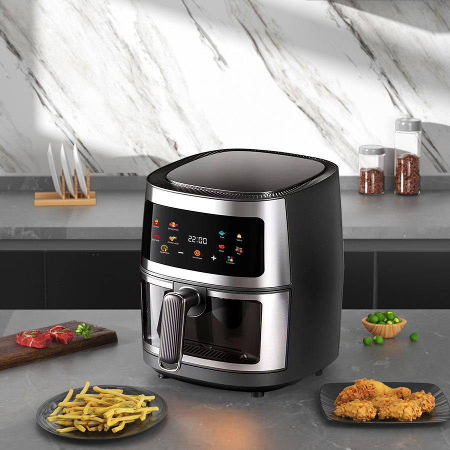 Friteuza cu aer cald Air Fryer 10L 2400 W — Mai Mult Confort în Bucătărie
