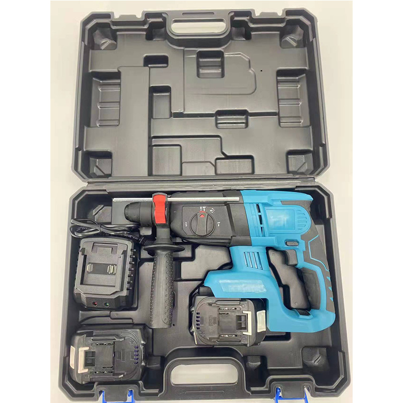 Bormasina cu Percutie Fara Fir Brushless 1850W 2 Acumulatori 18V